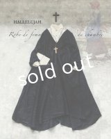 HALLELUJAH／Robe de femme de chambre　小間使いローブ・Navy