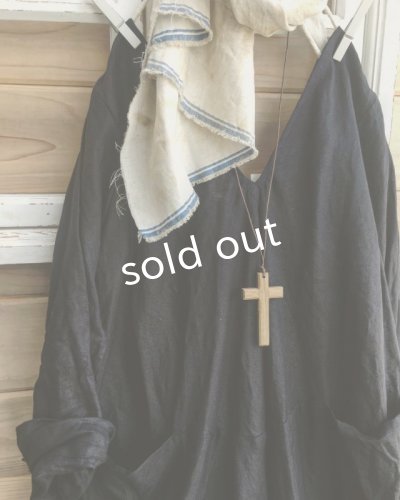 画像9: HALLELUJAH/Robe de femme de chambre 小間使いローブ・Navy