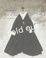 HALLELUJAH／Robe de femme de chambre　小間使いローブ・Black
