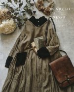 画像2: MARCHE' DE SOEUR/ウォッシュリネンワンピース・カーキブラウン (2)