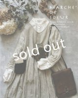 MARCHE' DE SOEUR/ウールリネンワンピース・オフ×黒ポケット