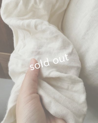 画像12: HALLELUJAH／Robe de fame de chambre　小間使いローブ・wool ivory