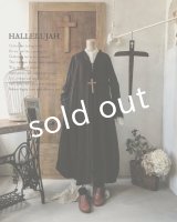 HALLELUJAH／Robe de fame de chambre　小間使いローブ・wool charcoal