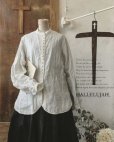 画像1: HALLELUJAH／Chemisier Victorien ヴィクトリア時代シャツ・off white (1)