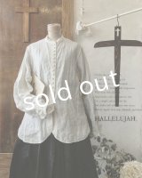 HALLELUJAH／Chemisier Victorien ヴィクトリア時代シャツ・off white