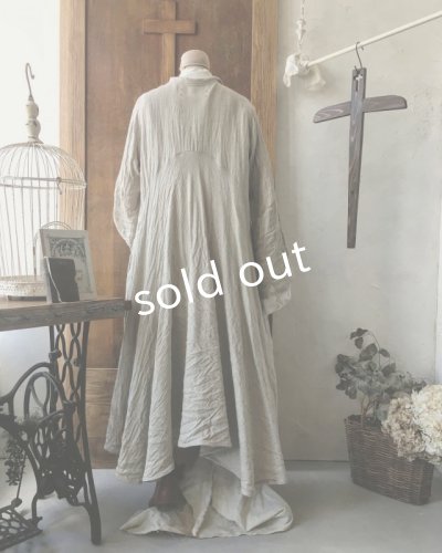 画像12: HALLELUJAH／Robe de fame de chambre　小間使いローブ・wool flax