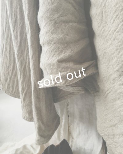 画像6: HALLELUJAH／Robe de fame de chambre　小間使いローブ・wool baige