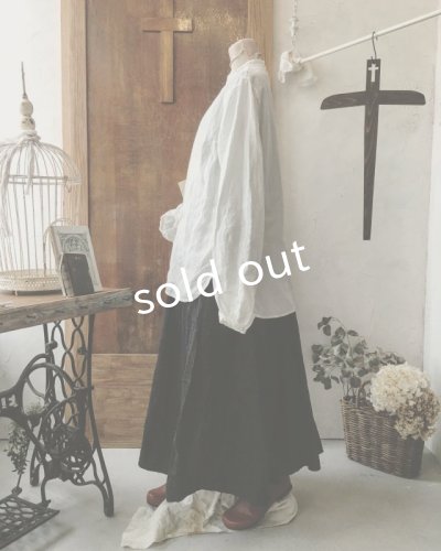 画像9: HALLELUJAH／Chemisier Victorien ヴィクトリア時代シャツ・off white