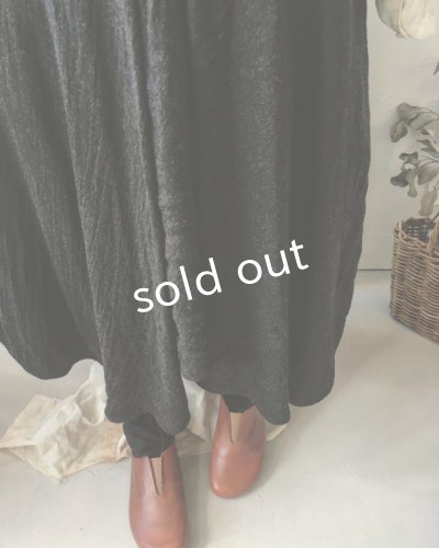 画像3: HALLELUJAH／Robe de fame de chambre　小間使いローブ・wool charcoal