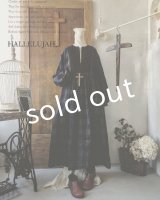 HALLELUJAH／La Bergère (1880′s)羊飼いローブ・ブロックチェック