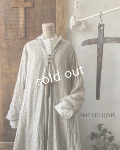 画像3: HALLELUJAH／Robe de fame de chambre　小間使いローブ・wool flax