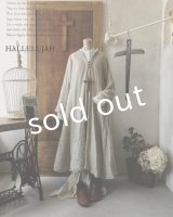 HALLELUJAH／Robe de fame de chambre　小間使いローブ・wool flax