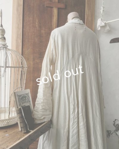 画像10: HALLELUJAH／Robe de fame de chambre　小間使いローブ・wool ivory