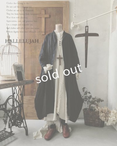 画像1: HALLELUJAH／Robe de Nomad　ノマドローブ・Glen check