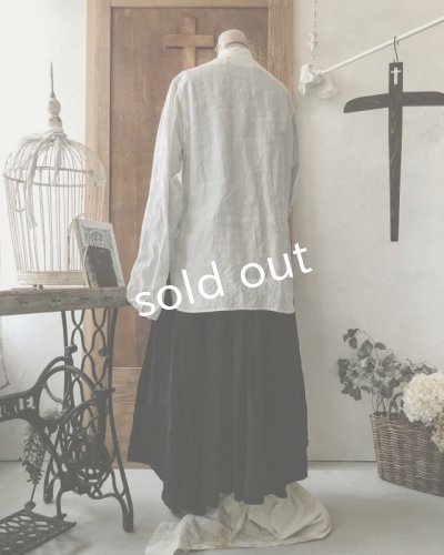 画像10: HALLELUJAH／Chemisier Victorien ヴィクトリア時代シャツ・off white