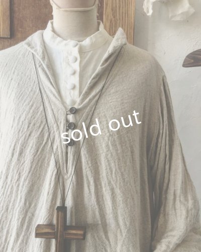 画像6: HALLELUJAH／Robe de fame de chambre　小間使いローブ・wool flax