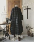 画像14: HALLELUJAH／Robe de Nomad　ノマドローブ・Block check