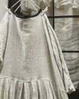 画像9: MARCHE' DE SOEUR/ウールリネンワンピース・オフ×黒リネン