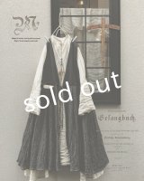 MARCHE' DE SOEUR/ウール×コットンベストワンピース・黒