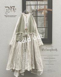MARCHE' DE SOEUR/ウールリネンベストワンピース・オフ×若草