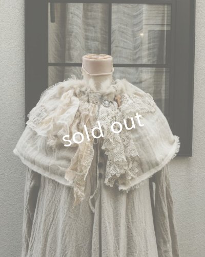 画像9: pollenbienco/アルルの少女の衿飾り・ケープ