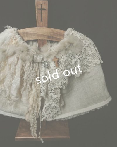 画像3: pollenbienco/アルルの少女の衿飾り・ケープ