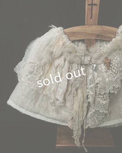 画像4: pollenbienco/アルルの少女の衿飾り・ケープ