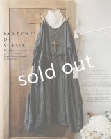 MARCHE' DE SOEUR/たっぽりウールワンピース・黒