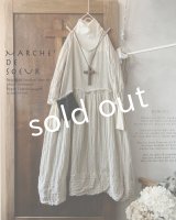 MARCHE' DE SOEUR/たっぽりウールワンピース・オフ