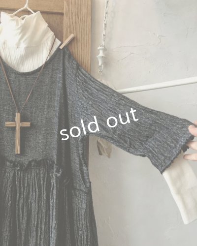 画像6: MARCHE' DE SOEUR/たっぽりウールワンピース・黒