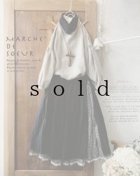 MARCHE' DE SOEUR/タブリエスカート・黒×ギンガム