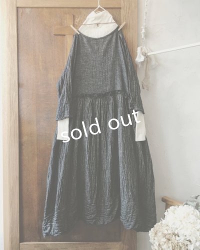 画像8: MARCHE' DE SOEUR/たっぽりウールワンピース・黒