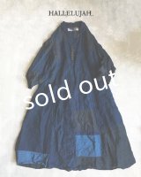 HALLELUJAH／1920s　Nomad Dress　ノマドドレス・インディゴ