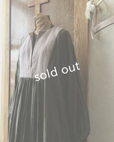 画像4: HALLELUJAH／La Bergère (1880′s)羊飼いローブ・カーキ [lotus]