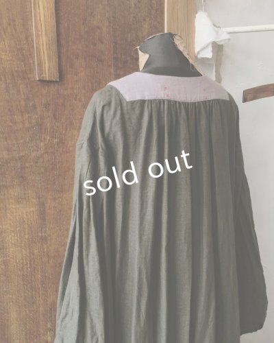 画像8: HALLELUJAH／La Bergère (1880′s)羊飼いローブ・カーキ [lotus]