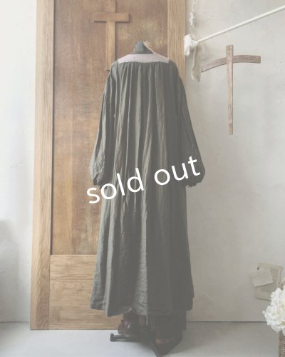 画像7: HALLELUJAH／La Bergère (1880′s)羊飼いローブ・カーキ [lotus]