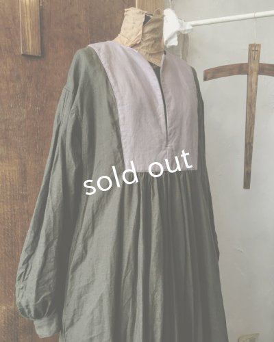 画像3: HALLELUJAH／La Bergère (1880′s)羊飼いローブ・カーキ [lotus]