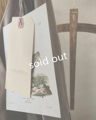 画像9: HALLELUJAH／La Bergère (1880′s)羊飼いローブ・カーキ [lotus]