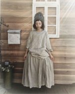 画像19: MARCHE' DE SOEUR/ワンショルダーワンピース・スミクロ (19)