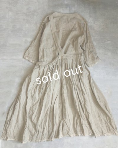 画像12: MARCHE' DE SOEUR/ワンショルダーワンピース・ダブルガーゼギンガム