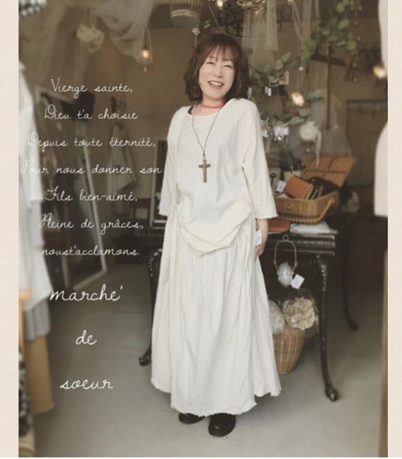 画像3: MARCHE' DE SOEUR/ワンショルダーワンピース・スミクロ