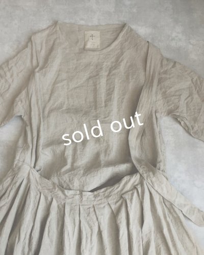 画像9: MARCHE' DE SOEUR/ワンショルダーワンピース・ダブルガーゼギンガム