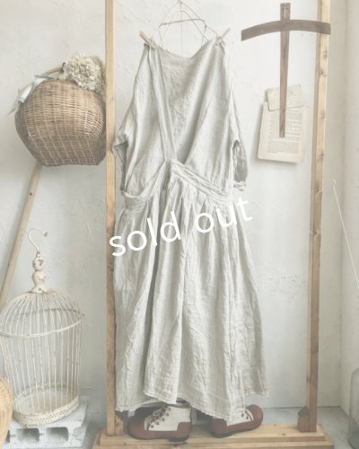 画像7: MARCHE' DE SOEUR/ワンショルダーワンピース・生成り