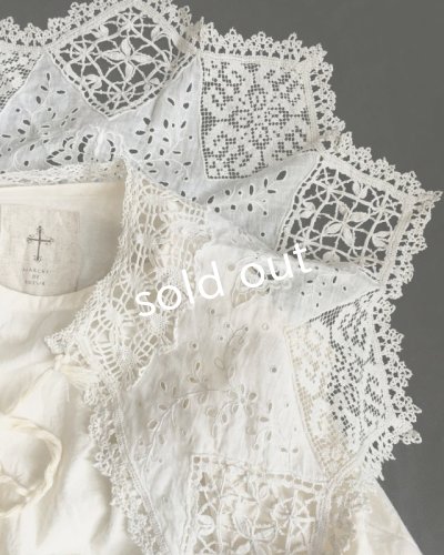 画像4: pollenbienco/アンティークレースの教会ワンピース・a