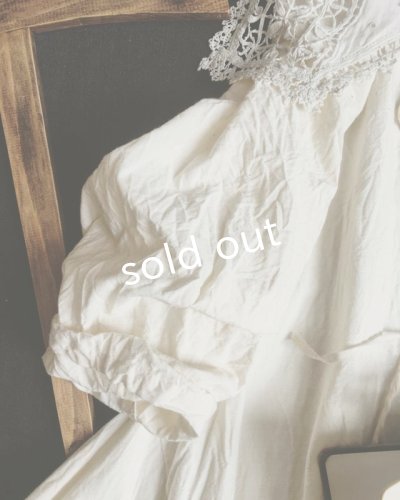 画像7: pollenbienco/アンティークレースの教会ワンピース・a