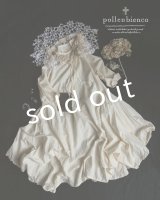 pollenbienco/アンティークレースの教会ワンピース・b