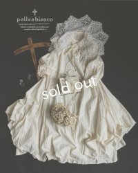 pollenbienco/アンティークレースの教会ワンピース・a