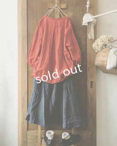 画像5: MARCHE' DE SOEUR/くしゅリボンプルオーバー・朱赤