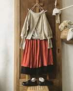 画像6: MARCHE' DE SOEUR/ポケットスカート・朱赤 (6)