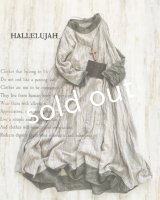 HALLELUJAH／Robe de Berger 羊飼いのローブ・grey stripe
